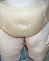 Mein dicker Arsch in Panty ( Unterhose ) photo
