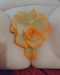 Just some new selfies with some holiday flowers for my flower!! photo