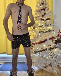 Happy holidays  from Santa Claus photo