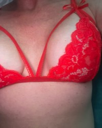 Hot mama in lingerie photo