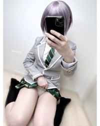 Japanese uniform cosplay pic photo