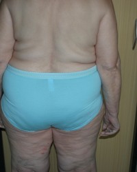 Mein dicker Arsch in Panty ( Unterhose ) photo