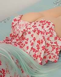 CUlike an exciting skirt and the perfect ass of a cute cosplayer doll photo