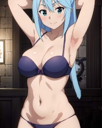 Blue hair photo
