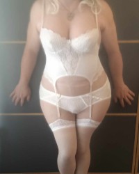 White lingerie! photo