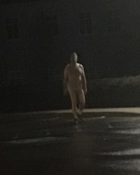 Streaking in public photo