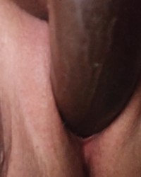 Wet white pussy photo