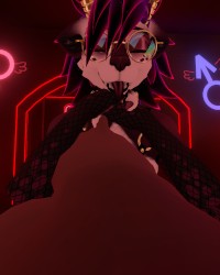 Milfy Shark Girl Blows And Gets Fucked By Horny Male | VRCHAT PORN photo
