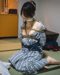 浴衣のマゾ奴隷　Bondage of Japanese sex slave in kimono photo