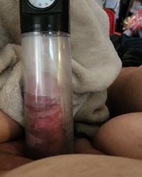 Small dick pumping photo