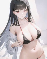 Just out of the shower photo