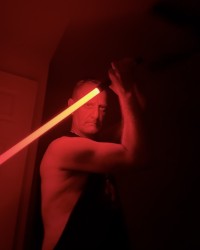 Some fun with my new Light saber photo