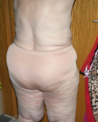 Mein dicker Arsch in Panty ( Unterhose ) photo