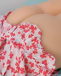 CUlike an exciting skirt and the perfect ass of a cute cosplayer doll photo