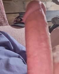 My Huge White Cock photo
