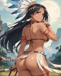 Black Haired Succubus photo