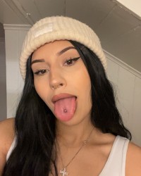 Come over my tongue 😇😈 photo