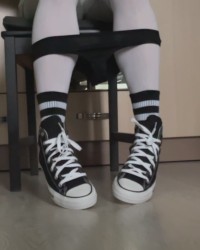 Feet , Thigh Socks , Ankle Socks , Knee Socks , Sneakers , GIF photo