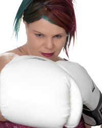 sexy in sweat and tempting in lace photo