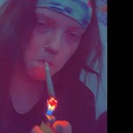 Puff puff green girl