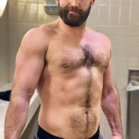 Bearded Muscle Man
