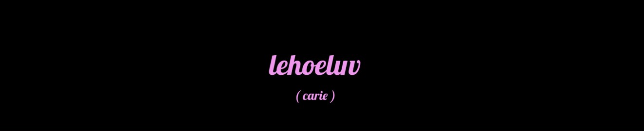 lehoeluv