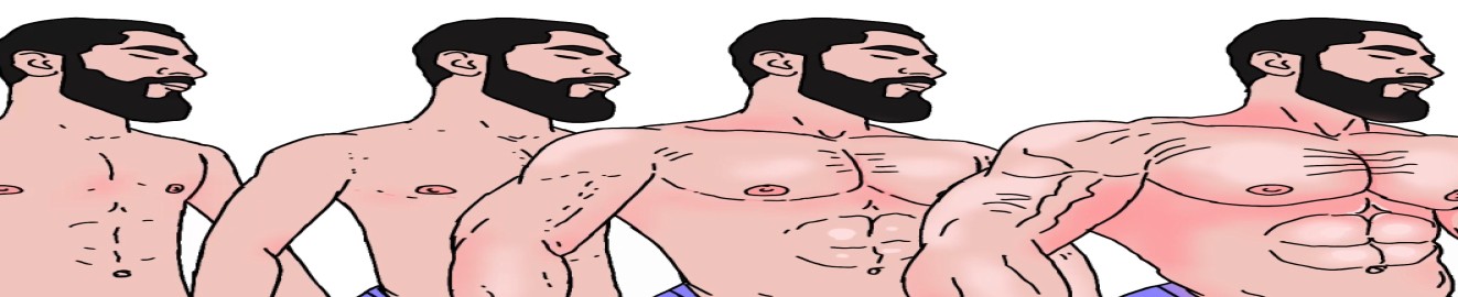 Muscle Growth Animation