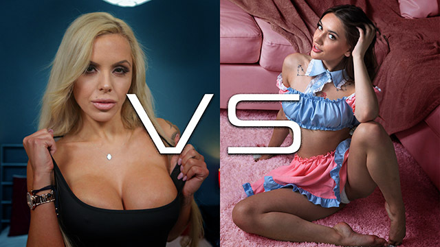 Compilation Of Back-To-Back Teen Vs Milf & Spar With Eager Blowjob