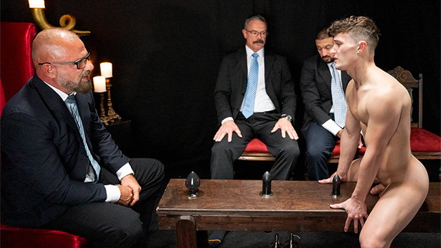 Masonic Boys' Adorable Twink Barebacked By Dilfs Wearing Hung Suits