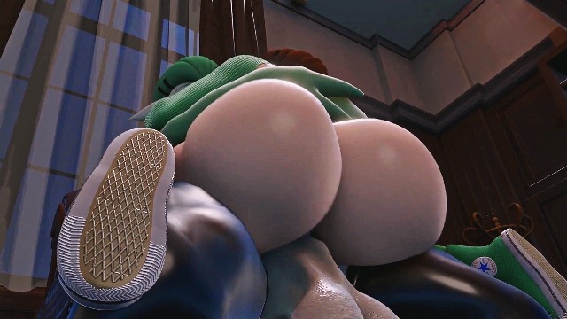 Futa Uses Her Enormous Cock To Fuck A Girl During A Job Interview