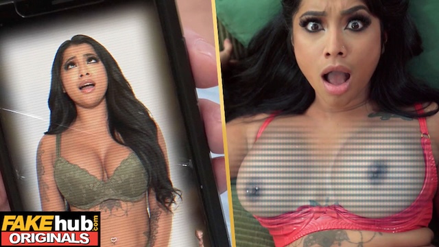 From Lonely Guy Fakehub An Asian Bangladeshi Digital Girlfriend Receives A Creampie