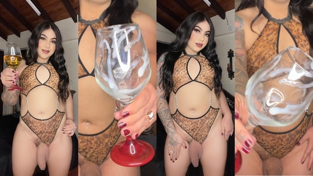 Can You Drink Two Cumshots And Pee In A Glass Cup