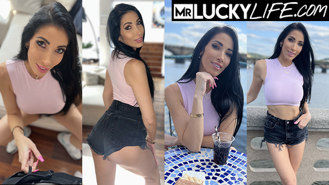 A Beautiful Afternoon Date With A Brunette Beaut In Prague