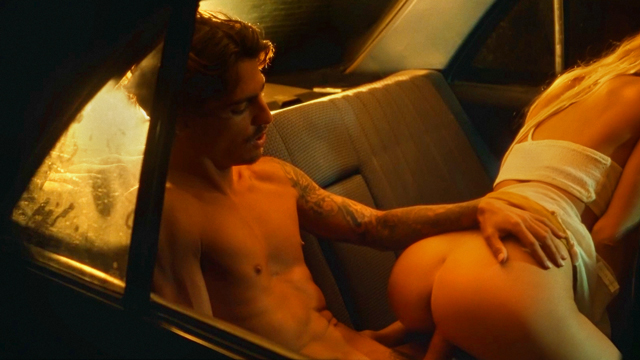 Midnight Somewhere In The South Of Portugal In The Back Seat Of A Vintage Car