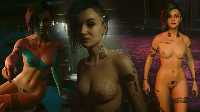 Cyberpunk 2077 Judy Full Nude Sex Scene Collection Judy Cyberpunk Sex