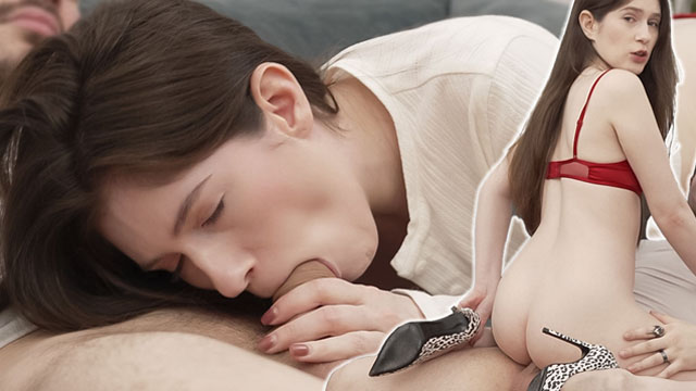 4K HD Tim Team Sultry Secretary Doggy Style On The Couch