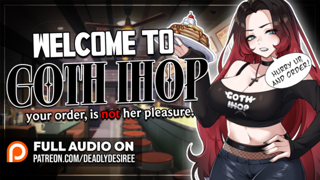 Your Asmr Audio Roleplay Has A Grumpy Goth Girl Server Who Is Secretly Obsessed With You