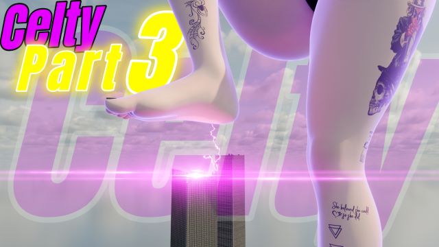 Celty Sofa Giantess Growth Part 3