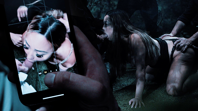 In The Woods An Asian Slut Gangbang Japanese Girl With Large Tits Is Used Like A Fuckdoll