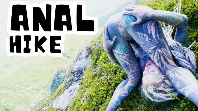 Outdoor Anal Pov Fuck With Gapes And Blowjob For A Couple With Tattoos