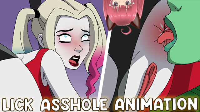 Animation Of Harley Quinn Licking His Asshole And Licking Batman's Poison Ivy