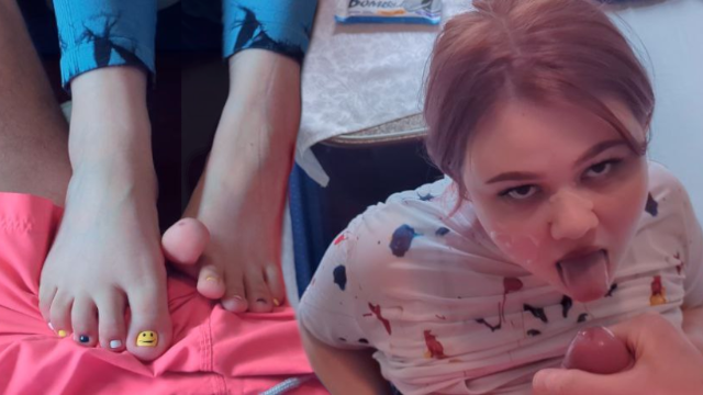 On A Train Ride A Lustful Teenager Gets Milkywayed