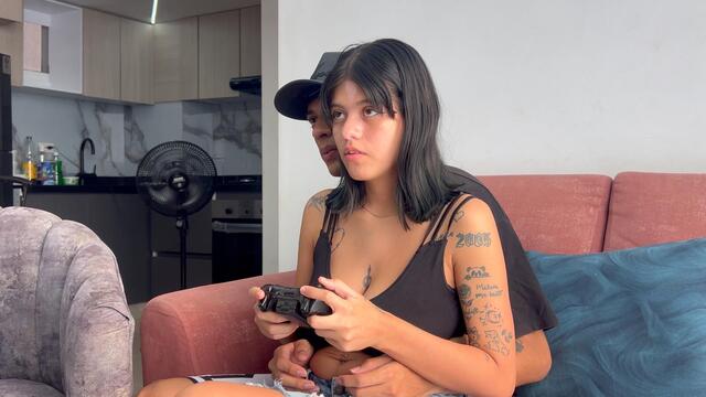 I Invite My Little Stepsart To Play So That I Can Run In Her Ass And Fuck Her