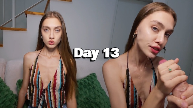 An Italian Girl Shedding Tears Of Joy While Getting A Blowjob