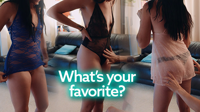 My Friend's Wife Fucked Me In It After Needing Advice On Lingerie