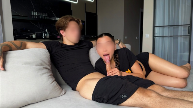 The Show Was Interrupted By A Babe Who Swallowed All Of My Amateur Sperm From A Passionate Couple