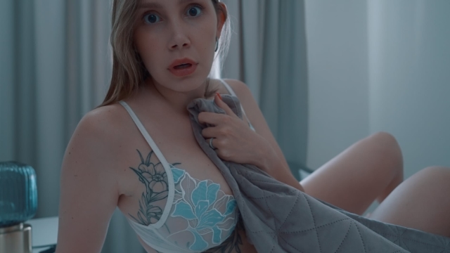 After A Fight Why Does The Stepmother Wake Up Holding Her Stepson's Cock Will She Be Forced To Share A Bed