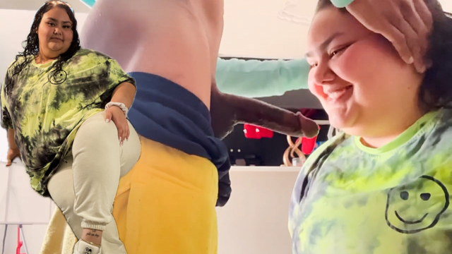 Bbw Latina's Hardcore Face-Fuck Concludes With A Creampie