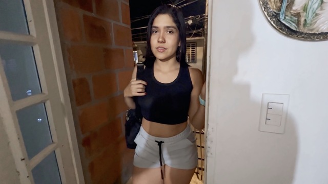 While She Waits For Her Husband My Gym Sudada Neighbor Stays At My House