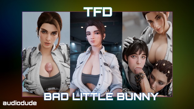 Audiodude's 3D Hmv Tfd Bad Little Bunny Without Beatbar